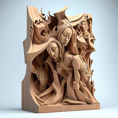 3D модель Second Times the Charm Battle Tower Telepathy Battle (STL)